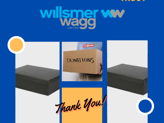 Willsmer Wagg Limited – Donation of Goods
