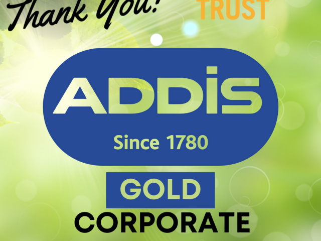 Addis Homewares – Corporate Partnership (Gold status)