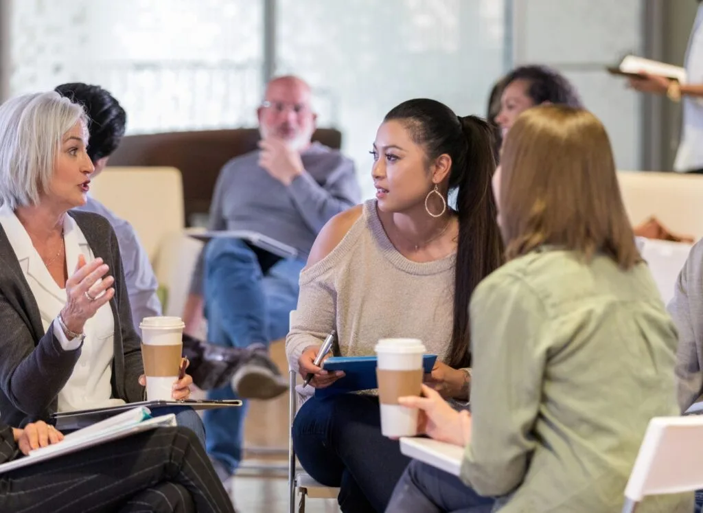 Apprentices meeting as a peer group